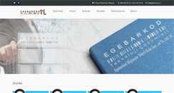 Desktop Screenshot of egebarkod.com